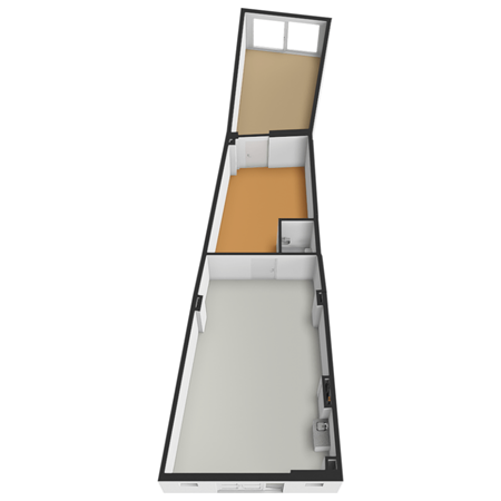 Floorplan - Van Musschenbroekstraat 53, 2522 AJ Den Haag